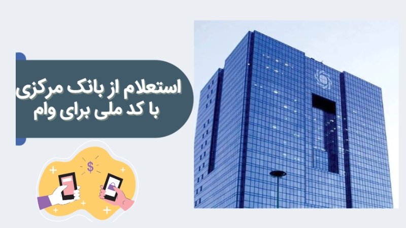 استعلام از بانک مرکزی با کد ملی برای وام، راهنمای کامل ۱۴۰۴