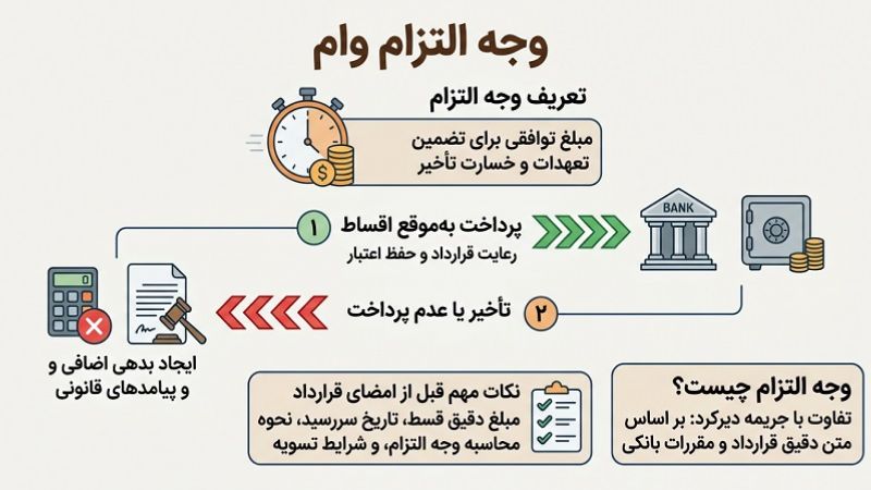وجه التزام در وام چیست؟