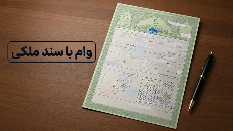 وام با سند ملکی؛ راهی مطمئن برای دریافت سرمایه بدون نیاز به ضامن